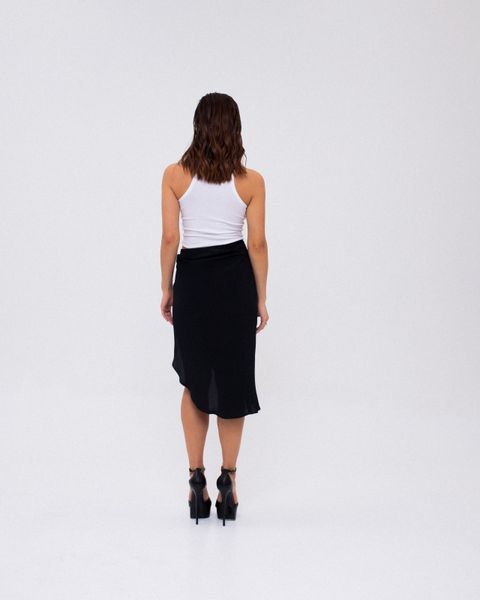 Silk midi skirt "Aphrodite" TB-SSA-F-BL фото