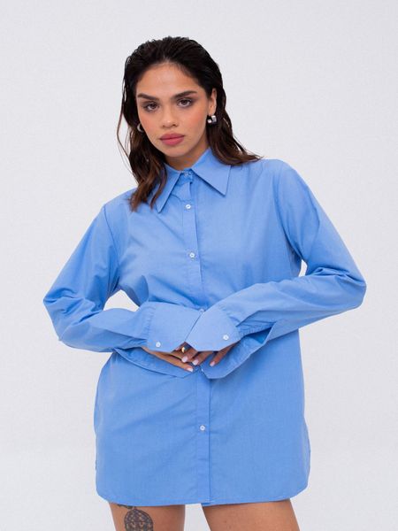 Cotton dress shirt "Friends" for women TB-CSF-BL фото