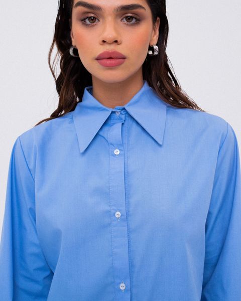 Cotton dress shirt "Friends" for women TB-CSF-BL фото