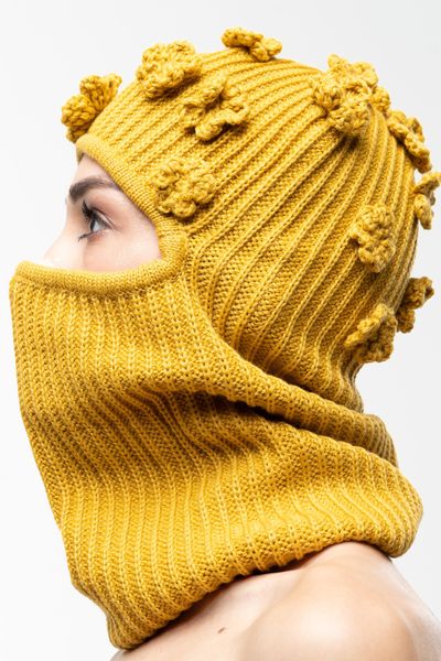 Merino wool balaclava "Snowflake" TB-BMWS-O фото