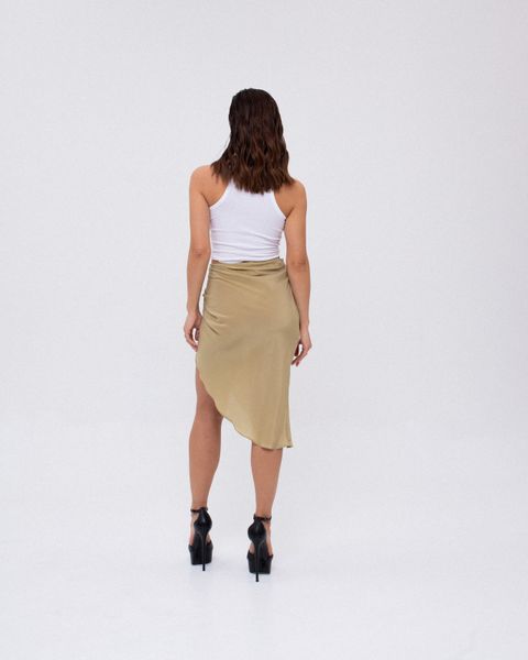 Silk midi skirt "Aphrodite" TB-SSA-F-GR фото