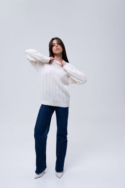 Merino wool sweater "Marshmallow" TB-WS-F-W фото