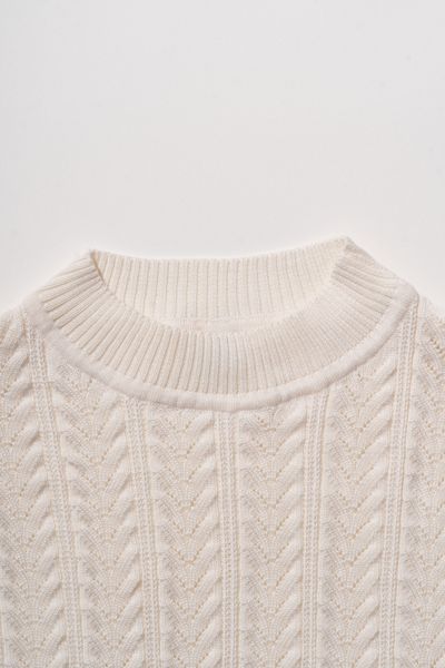 Merino wool sweater "Marshmallow" TB-WS-F-W фото