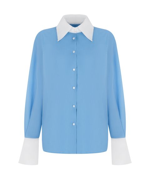 Cotton shirt "Monday" for women TB-CSM-BL фото