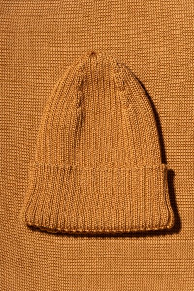 Merino wool beanie "Caramel" TB-KMH-C фото