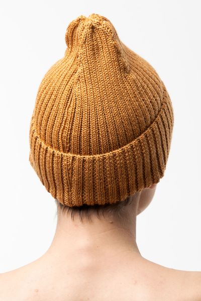 Merino wool beanie "Caramel" TB-KMH-C фото